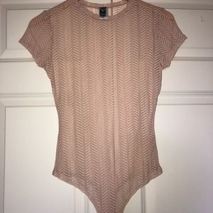 Sheer body suit